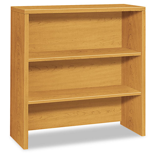 HON 10500 Series Bookcase Hutch, 36w x 14.63d x 37.13h, Harvest