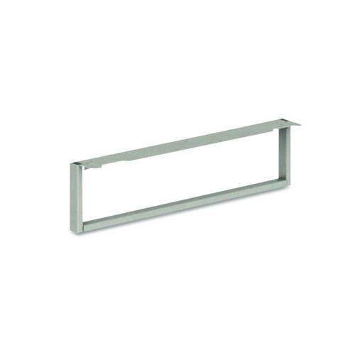 HON Voi O-Leg Support for Low Credenza, 2 x 29.75 x 7, Platinum Metallic
