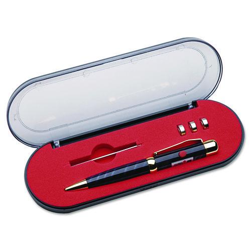 AbilityOne 7520014393397, SKILCRAFT The Congressional Laser-Liberty Ballpoint Pen, Retractable, Medium 1 mm, Blue Ink, Gray Barrel