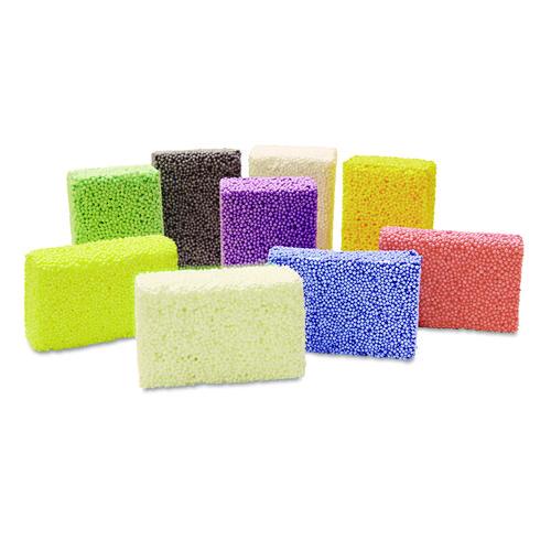 Creativity Street Squishy Foam Classpack, 9 Assorted Colors, 36 Blocks