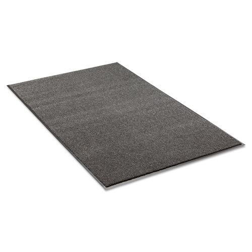 Crown Rely-On Olefin Indoor Wiper Mat, Rectangular, Charcoal Gray Cut Pile Surface, 36" x 60"