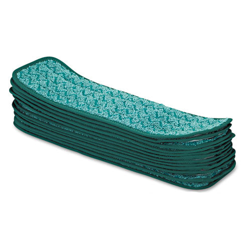 Rubbermaid Commercial Microfiber Dust Pad, 18.5 x 5.5, Green