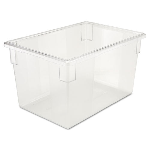 Rubbermaid Commercial Food/Tote Boxes, 21.5 gal, 26 x 18 x 15, Clear, Plastic