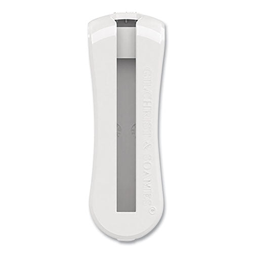 Gilchrist & Soames Pure by Gloss and Guild+Pepper ABS Mini Bracket - Screw Mount, 1.25 x 0.84 x 3.65, White, 48/Carton