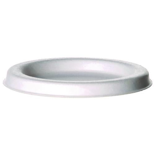 Eco-Products Vanguard Sugarcane Portion Cup Lid, Fits 2 oz Portion Cups, White, 2,500/Carton