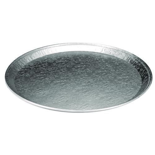 HFA Aluminum Embossed Tray, 16" Diameter, 25/Carton