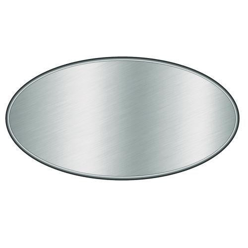 HFA Foil Laminated Board Lids, 9" Diameter, Silver, Aluminum, 500/Carton