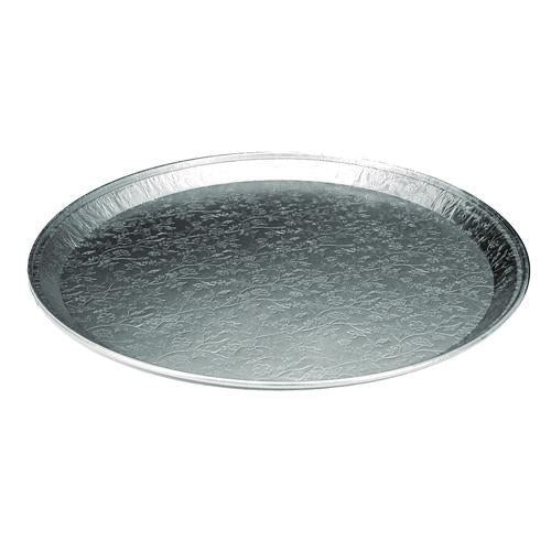 HFA Aluminum Embossed Tray, 12" Diameter, 25/Carton