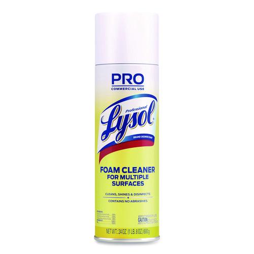 Professional LYSOL Brand Disinfectant Foam Cleaner, Fresh Scent, 24 oz Aerosol Spray
