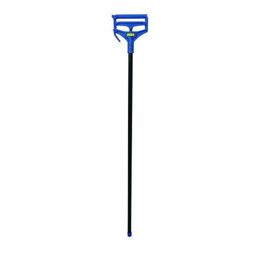 Impact Speed Change Mop Handle, 61.25", Blue/Black, 12/Carton