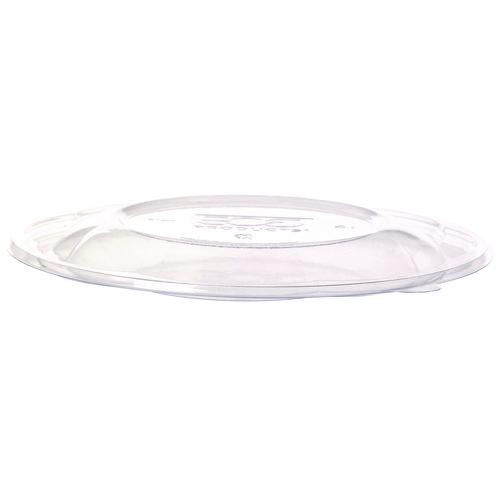 Eco-Products Salad Bowl Lids, Lids for 64 oz Squat Salad Bowls, 9.5" Diameter, Clear, Plastic, 300/Carton