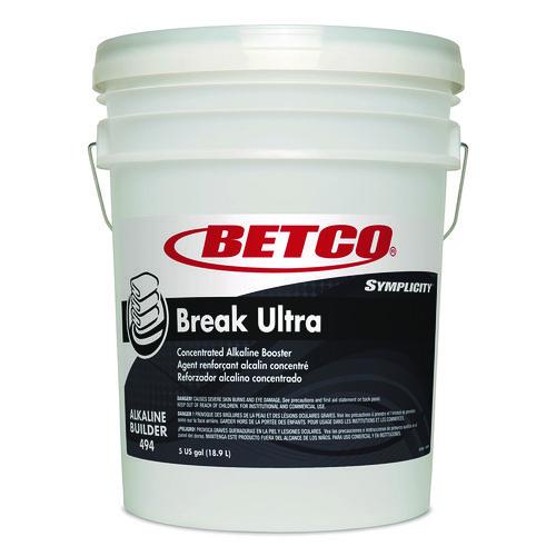 Betco Symplicity Break Ultra Alkaline Booster, Unscented, 5 gal Pail