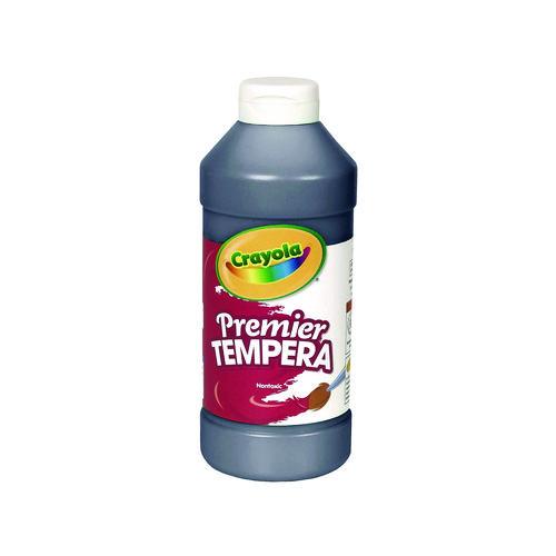 Crayola Premier Tempera Paint, Black, 16 oz Bottle