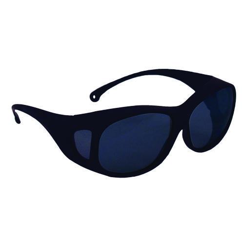 KleenGuard V50 OTG Safety Eyewear, Black Full Frame OTG, Mirrored Smoke Dual Lens
