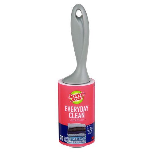 Scotch-Brite Everyday Clean Lint Roller, 70 Sheets/Roll