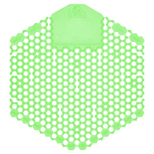 Fresh Products Wave 3D Urinal Deodorizer, Cucumber Melon Scent, Green, 10/Box