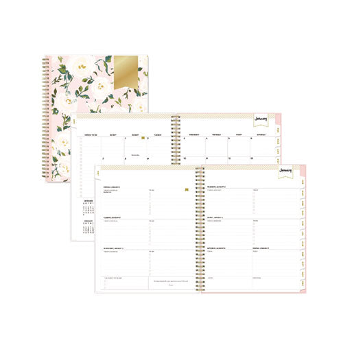 Blue Sky Day Designer Coming Up Roses Create-Your-Own Cover Weekly/Monthly Planner, Roses Artwork, 11 x 8.5, 12-Month (Jan-Dec): 2026