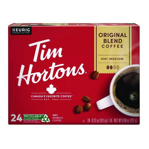 Tim Hortons K-Cup Pods Original Blend, 24/Box