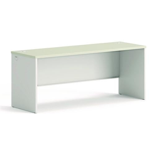 HON 38000 Series Desk Shell, 72" x 24" x 30", Light Gray/Silver