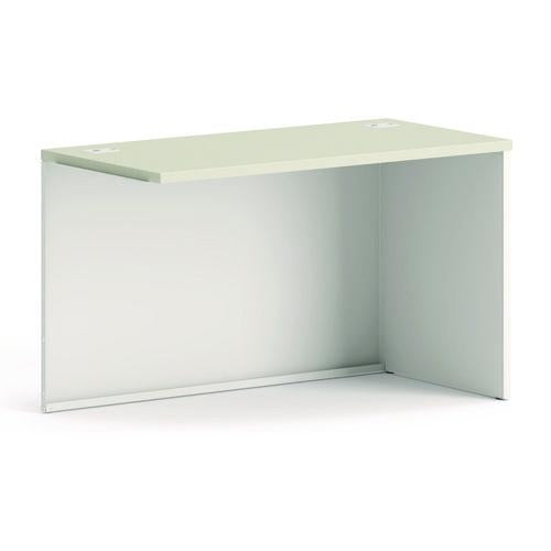 HON 38000 Series Return Shell, Right, 48w x 24d x 29.5h,Silver Mesh/Light Gray