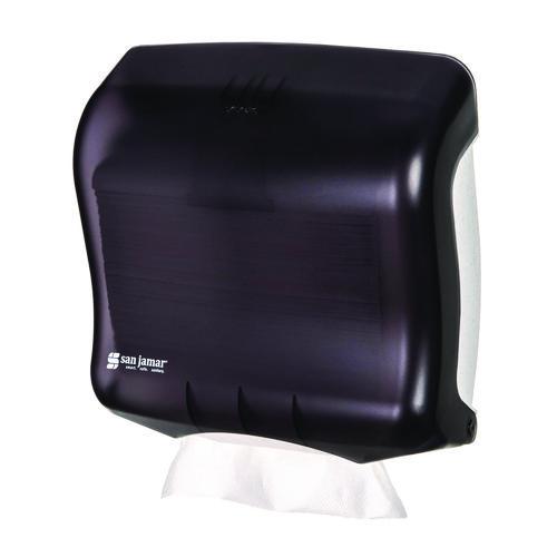 San Jamar Ultrafold Towel Dispenser, 11.5 x 6 x 11.5, Black