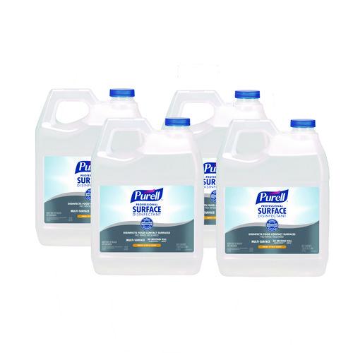 PURELL Professional Surface Disinfectant, Fresh Citrus Scent, 1 gal Bottle, 4/Carton