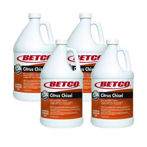 Betco Citrus Chisel, 1 gal Bottle, 4/Carton