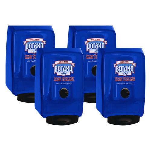 Boraxo 2L Dispenser for Heavy Duty Hand Cleaner, 6.75 x 4.98 x 10.49, Blue, 4/Carton