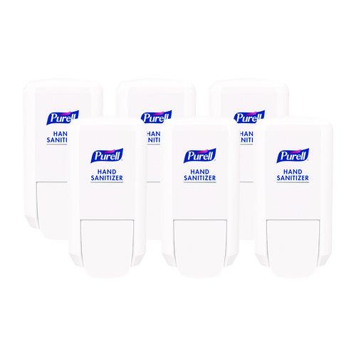 PURELL CS2 Hand Sanitizer Dispenser, 1,000 mL, 5.14 x 3.83 x 10, White, 6/Carton