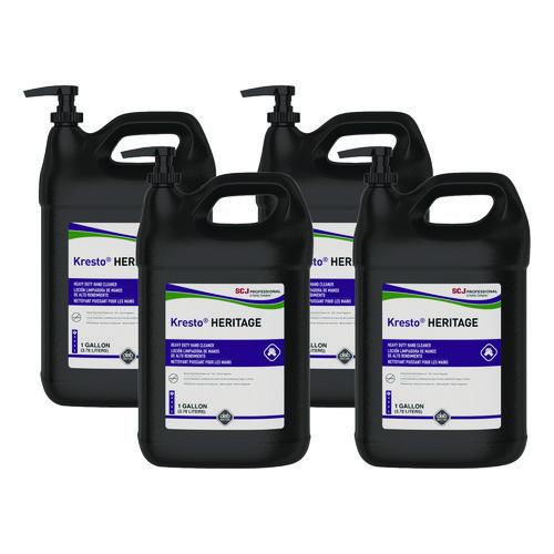 SC Johnson Professional Kresto Heritage Heavy Duty Hand Cleaner Refill, Fresh Scent, 1 gal, 4/Carton