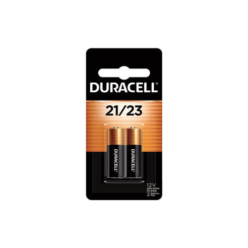Duracell Specialty Alkaline Battery, 21/23, 12 V, 2/Pack