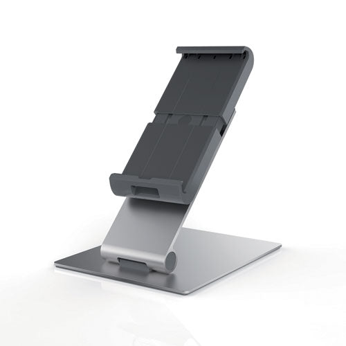 Durable Tablet Holder Desk Stand, Silver