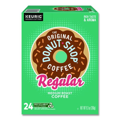 The Original Donut Shop Donut Shop Coffee K-Cups, Regular, 24/Box