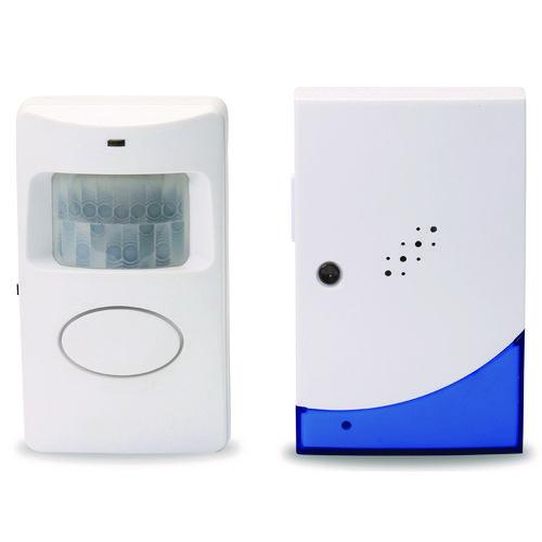 Tatco Visitor Arrival/Departure Chime, Battery Operated, White