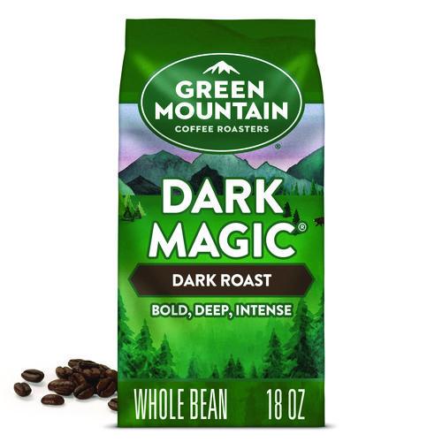 Green Mountain Coffee Dark Magic Whole Bean Coffee, 18 oz Bag