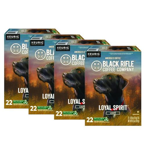 Black Rifle Coffee Company Loyal Spirit Coffee K-Cups, 88/Carton
