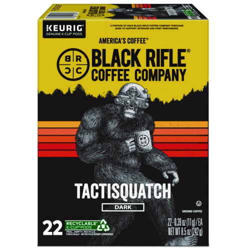 Black Rifle Coffee Company Tactisquatch Coffee K-Cups, 22/Box