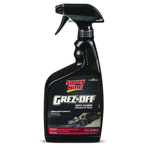 Spray Nine Grez-off Heavy-Duty Degreaser, 32 oz Spray Bottle, 12/Carton