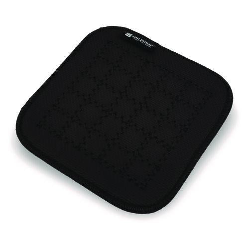 San Jamar Ultigrip Hot Pad, 11.5", Neoprene, Black
