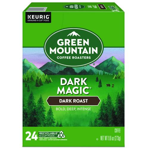 Green Mountain Coffee Dark Magic Extra Bold Coffee K-Cups, 24/Box