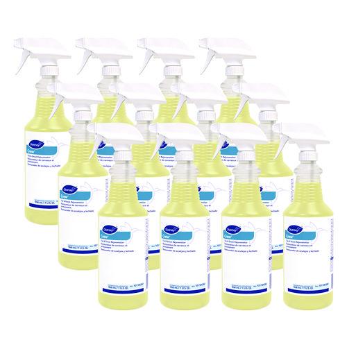 Diversey Crew Tile and Grout Rejuvenator, Chlorine Scent, 32 oz Spray Bottle, 12/Carton