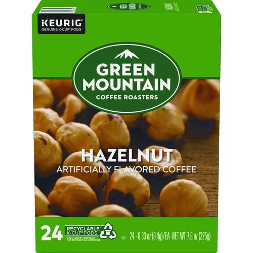Green Mountain Coffee Hazelnut Coffee K-Cups, 24/Box