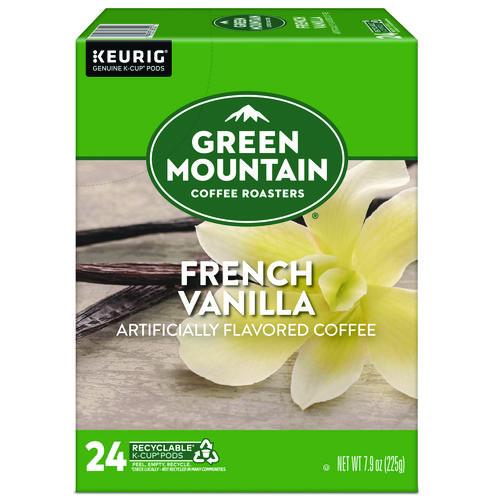 Green Mountain Coffee French Vanilla Coffee K-Cup Pods, 24/Box