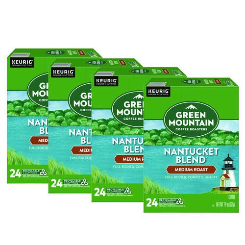 Green Mountain Coffee Nantucket Blend Coffee K-Cups, 96/Carton