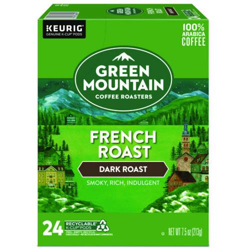 Green Mountain Coffee French Roast Coffee K-Cups, 24/Box