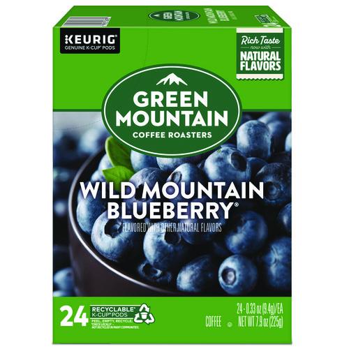 Green Mountain Coffee Fair Trade Wild Mountain Blueberry Coffee K-Cups, 24/Box