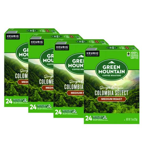 Green Mountain Coffee Colombian Fair Trade Select Coffee K-Cups, 96/Carton
