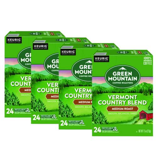 Green Mountain Coffee Vermont Country Blend Coffee K-Cups, 96/Carton