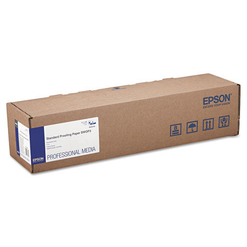 Epson Standard Proofing Paper Roll SWOP3, 9 mil, 24" x 100 ft, Semi-Matte White