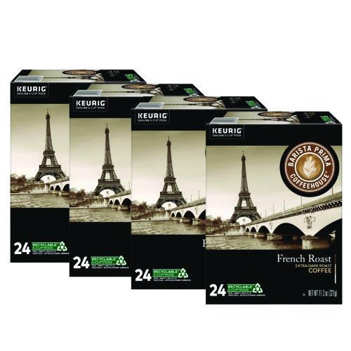 Barista Prima Coffeehouse French Roast K-Cups Coffee Pack